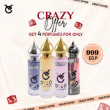 Offer 4 perfume bottles for 1000 - OVEO